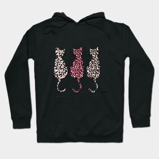 3 Little Cats Hoodie